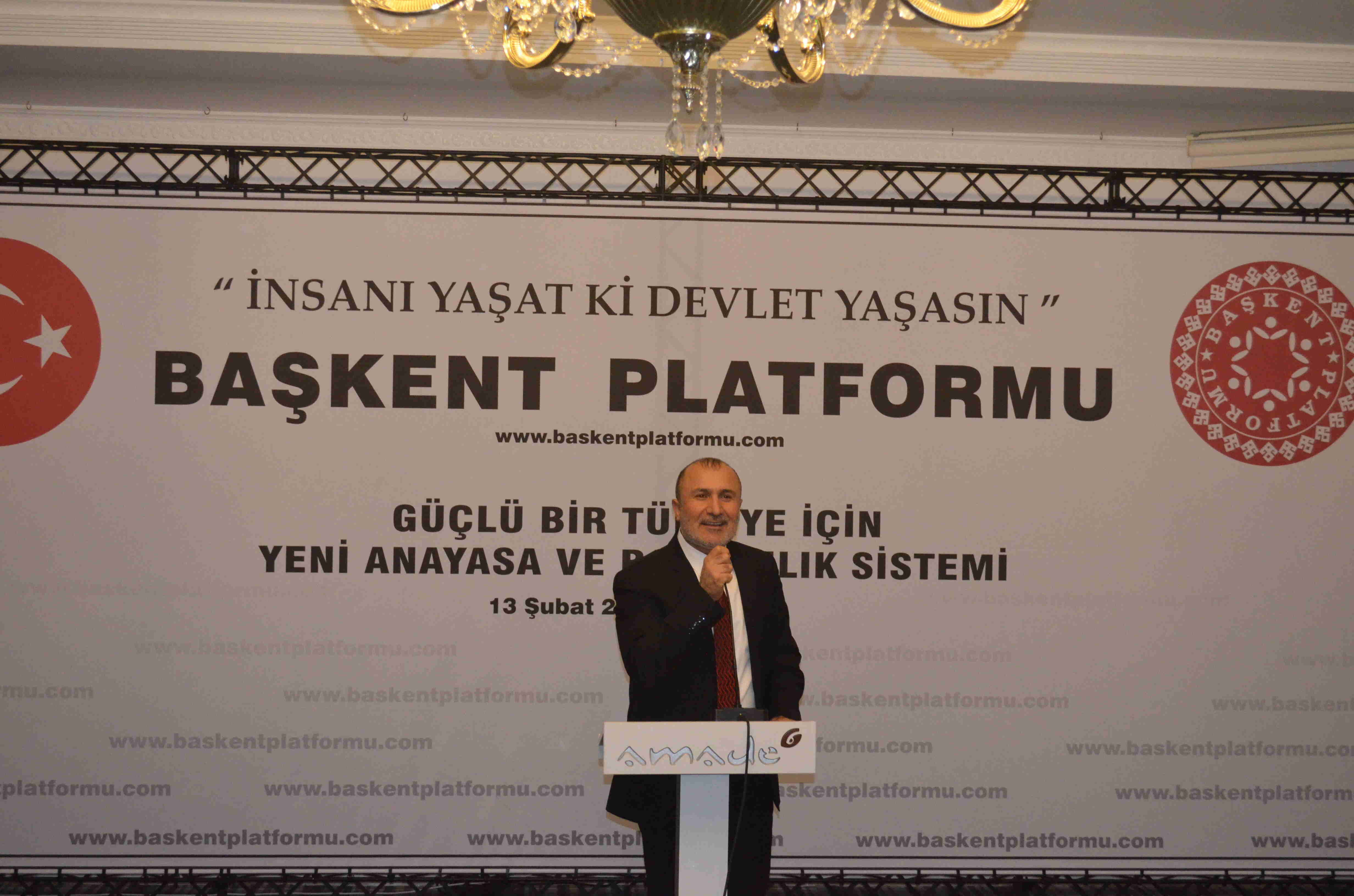 BAŞKENT PLATFORMU'NCA DÜZENLENEN 