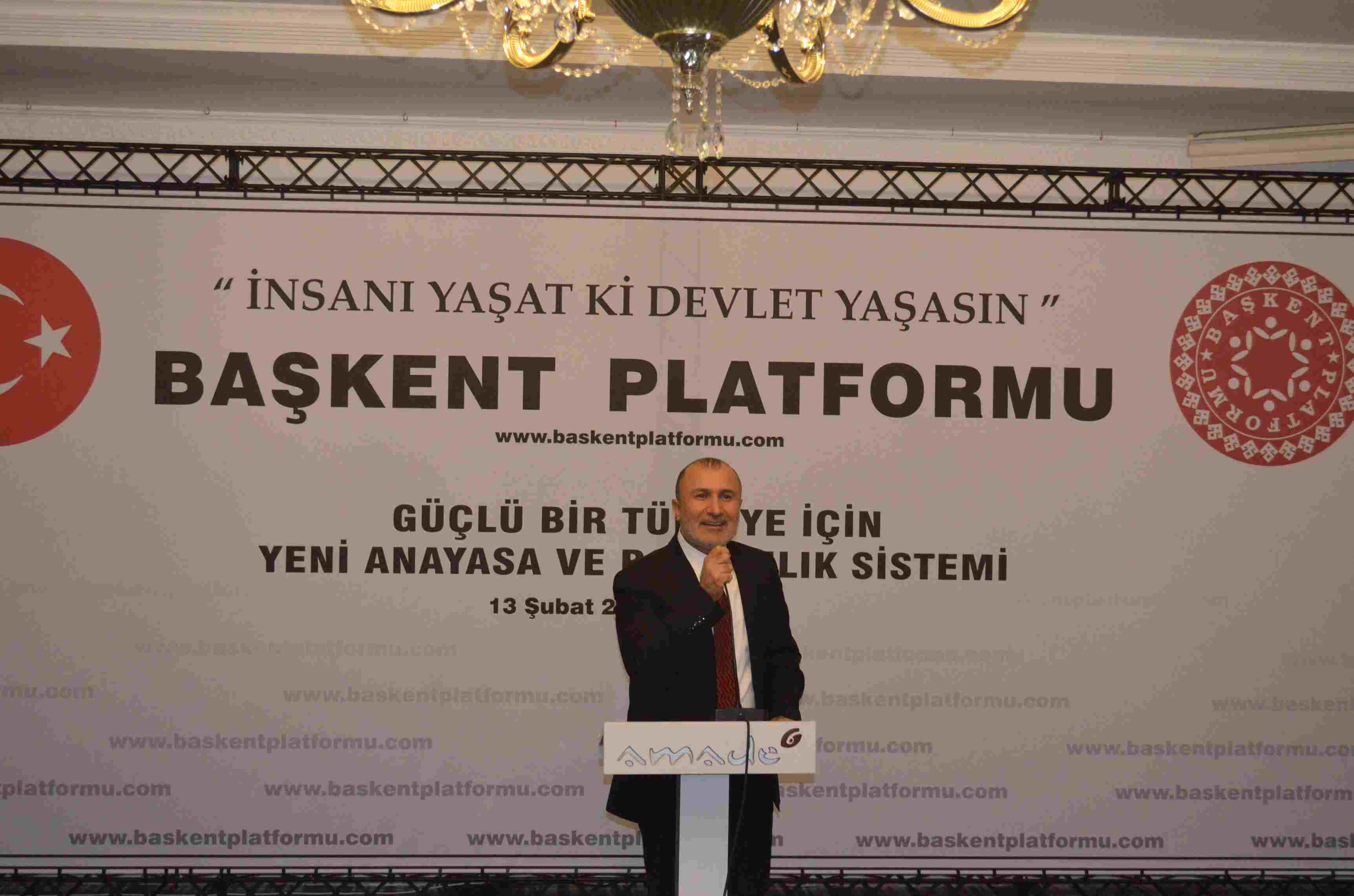 BAŞKENT PLATFORMU "GÜÇLÜ BİR TÜRKİYE İÇİN YENİ ANAYASA VE BAŞKANLIK SİSTEMİ" ANA TEMALI TOPLANTILARINA DEVAM EDİYOR..