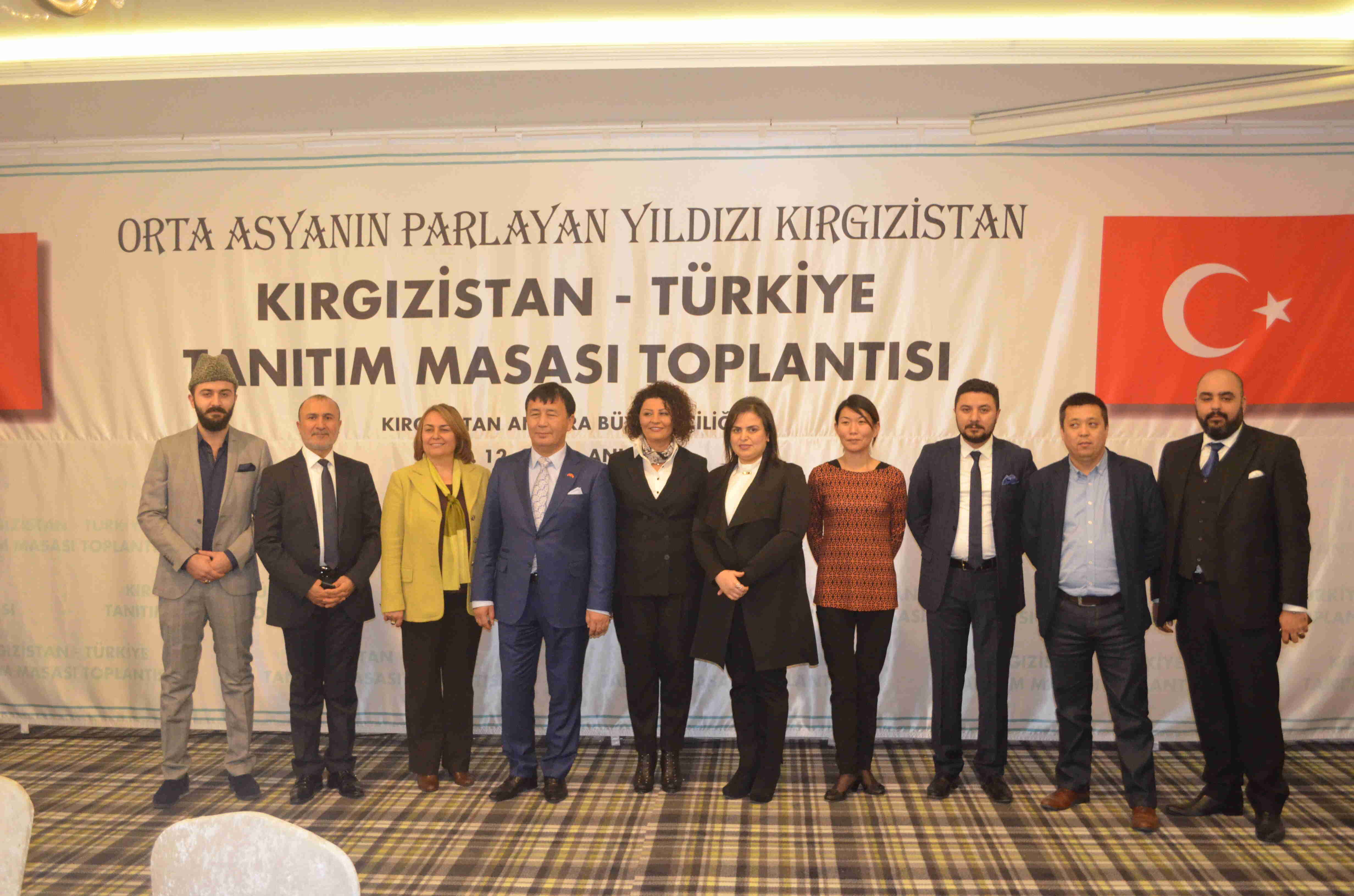 Kırgızistan-Türkiye tanıtım masa toplantısı Anakarada  gerçekleşti..  